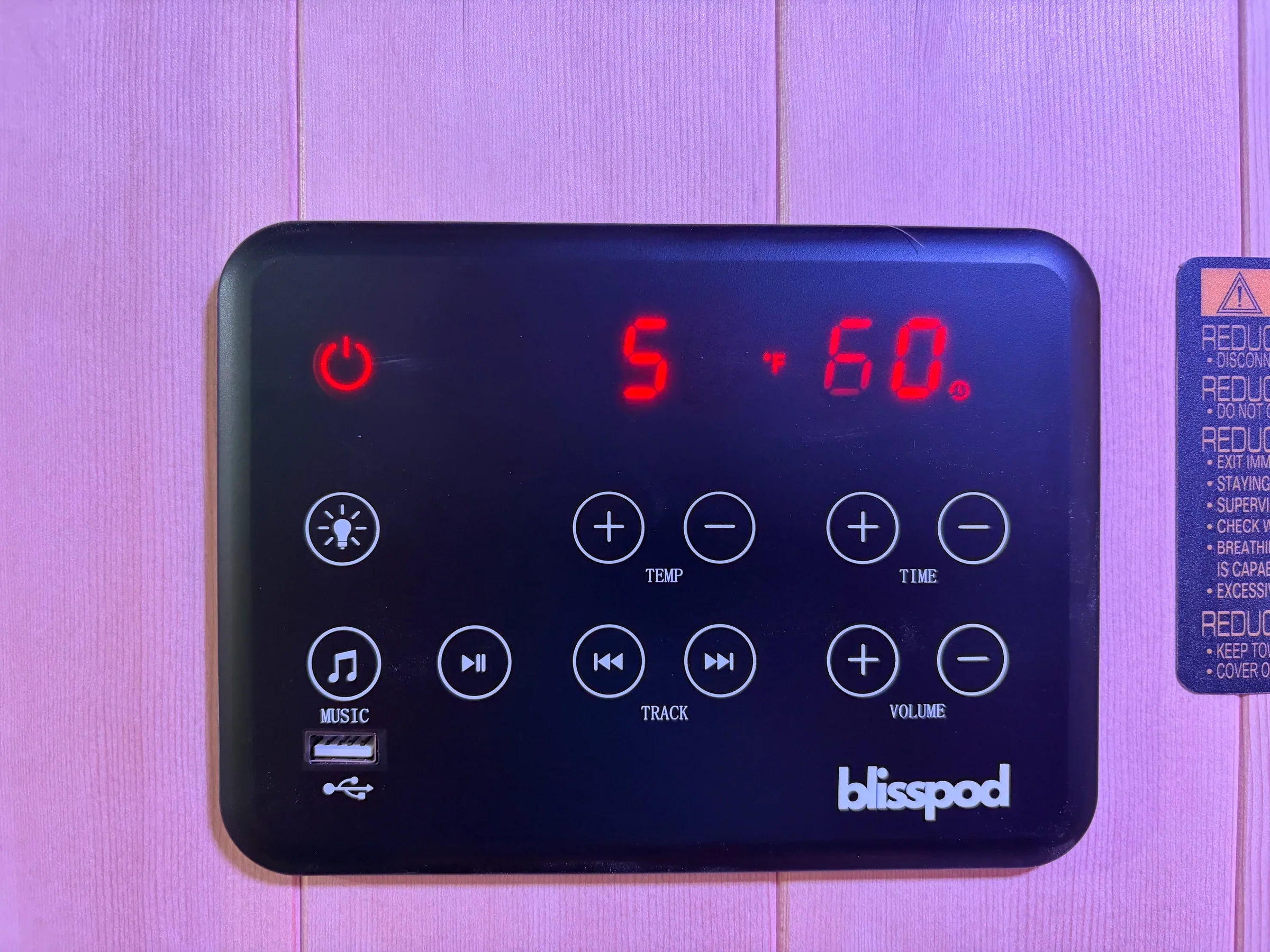 Blisspod Milano Full Spectrum Infrared Indoor Sauna (2-Person)