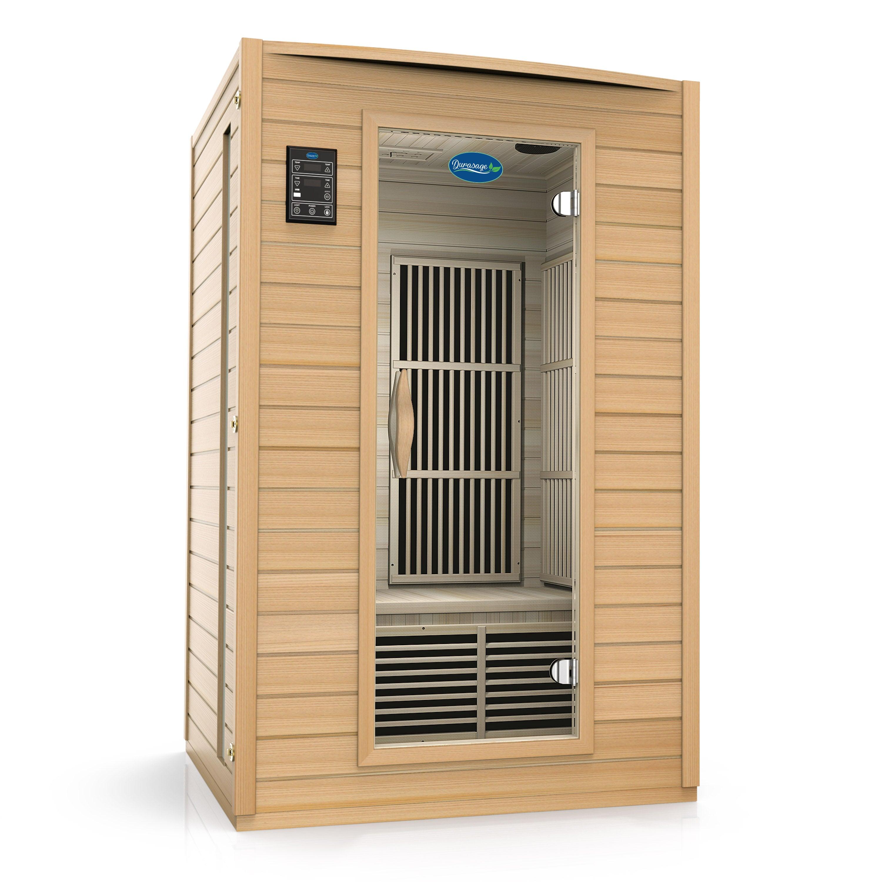 Durasage Carbon Infrared Indoor Home Sauna (2-People)