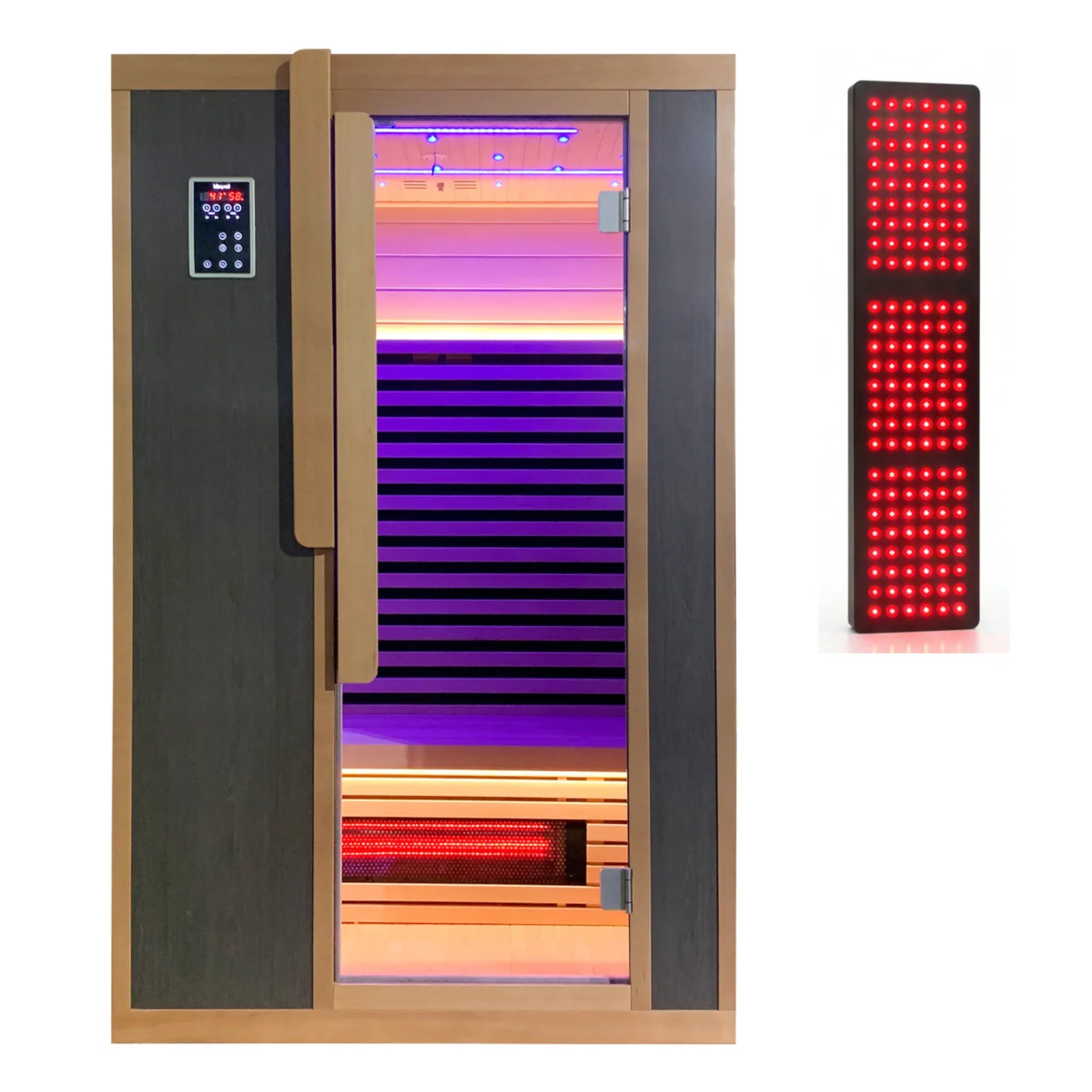 Blisspod Bergen Full Spectrum & Red Light Therapy Sauna (2-Person)