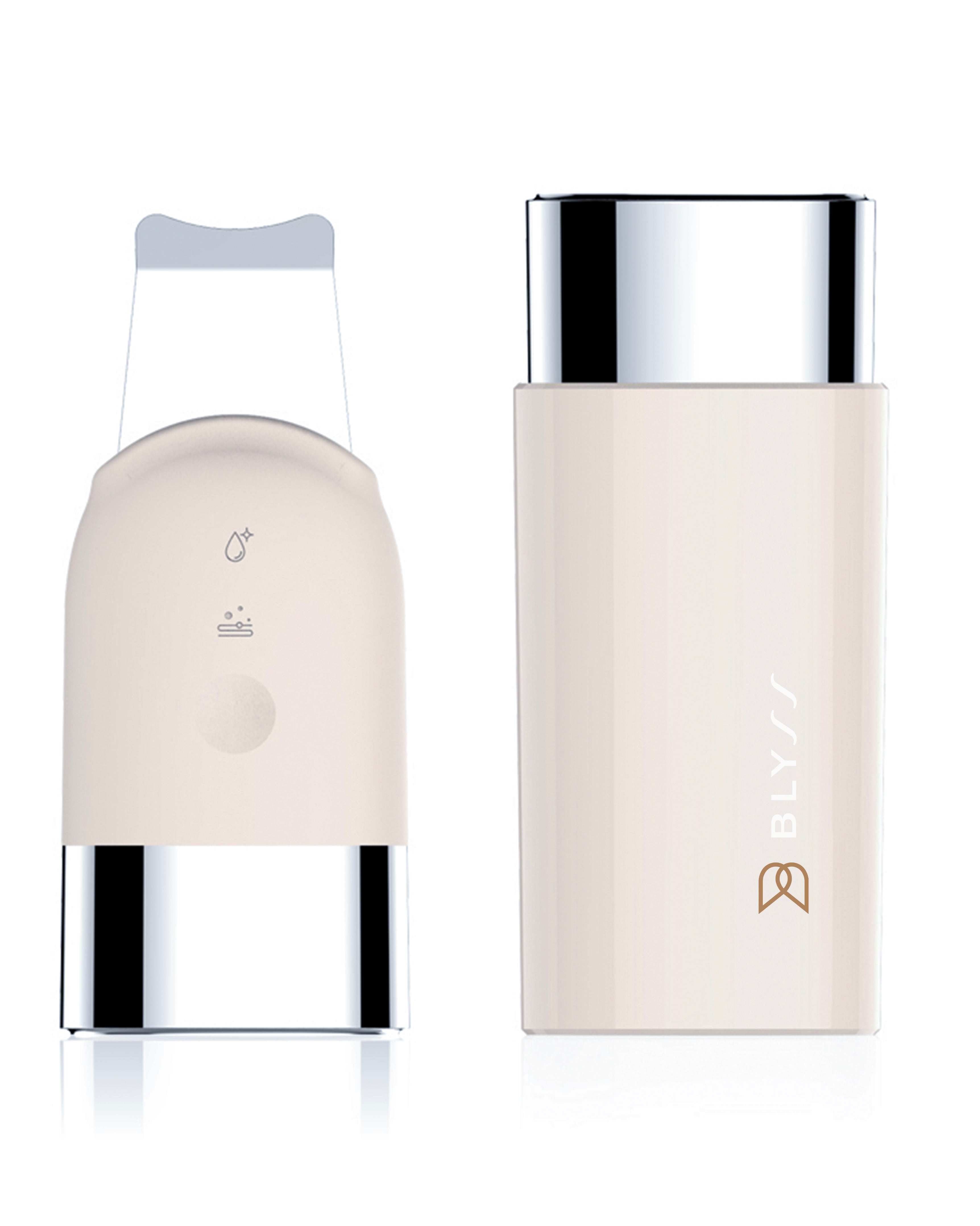 Blyss Iris Ultrasonic Facial Scrubber & Skin Spatula