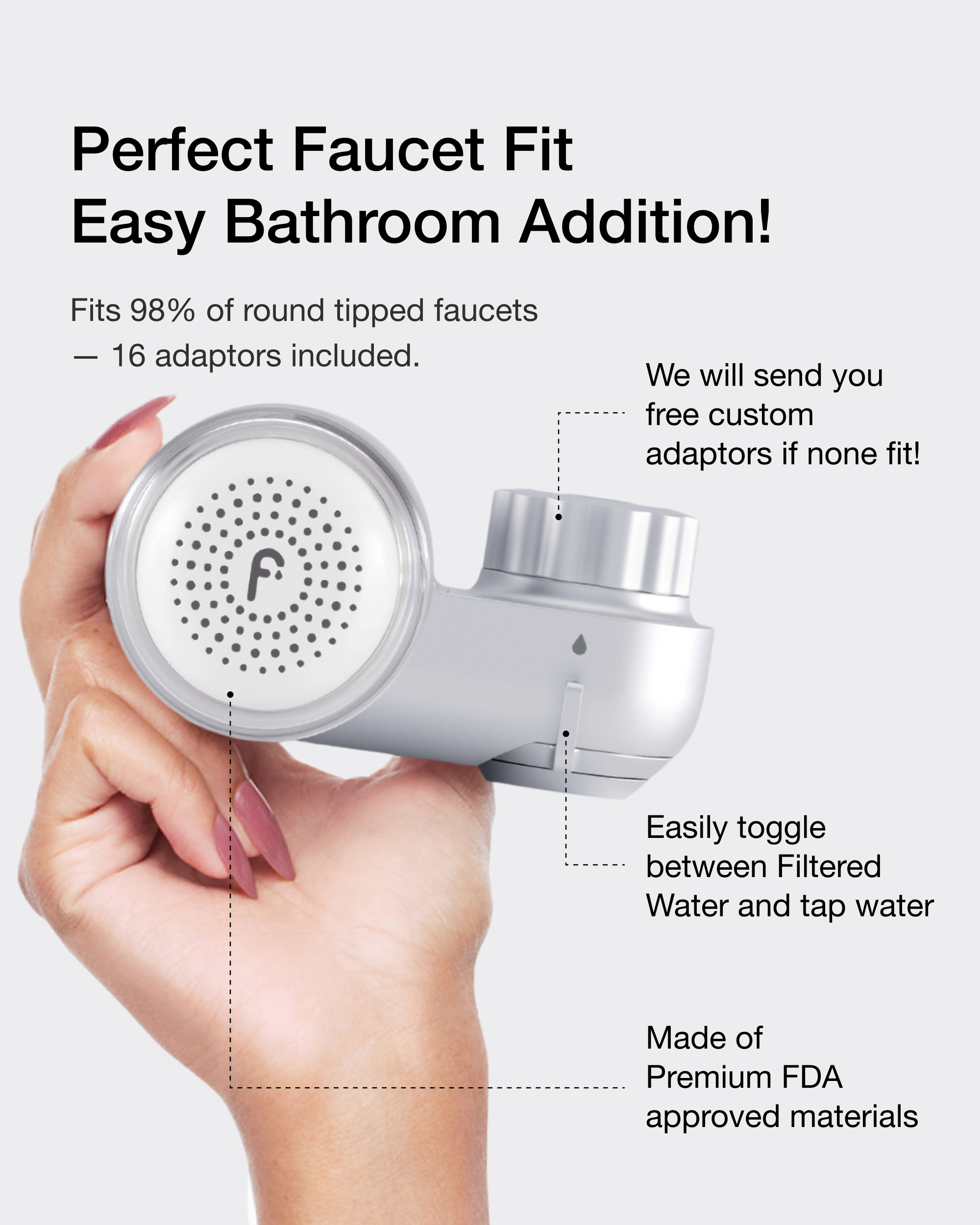 Filterbaby Skincare Filter 2.0 Shiny Chrome
