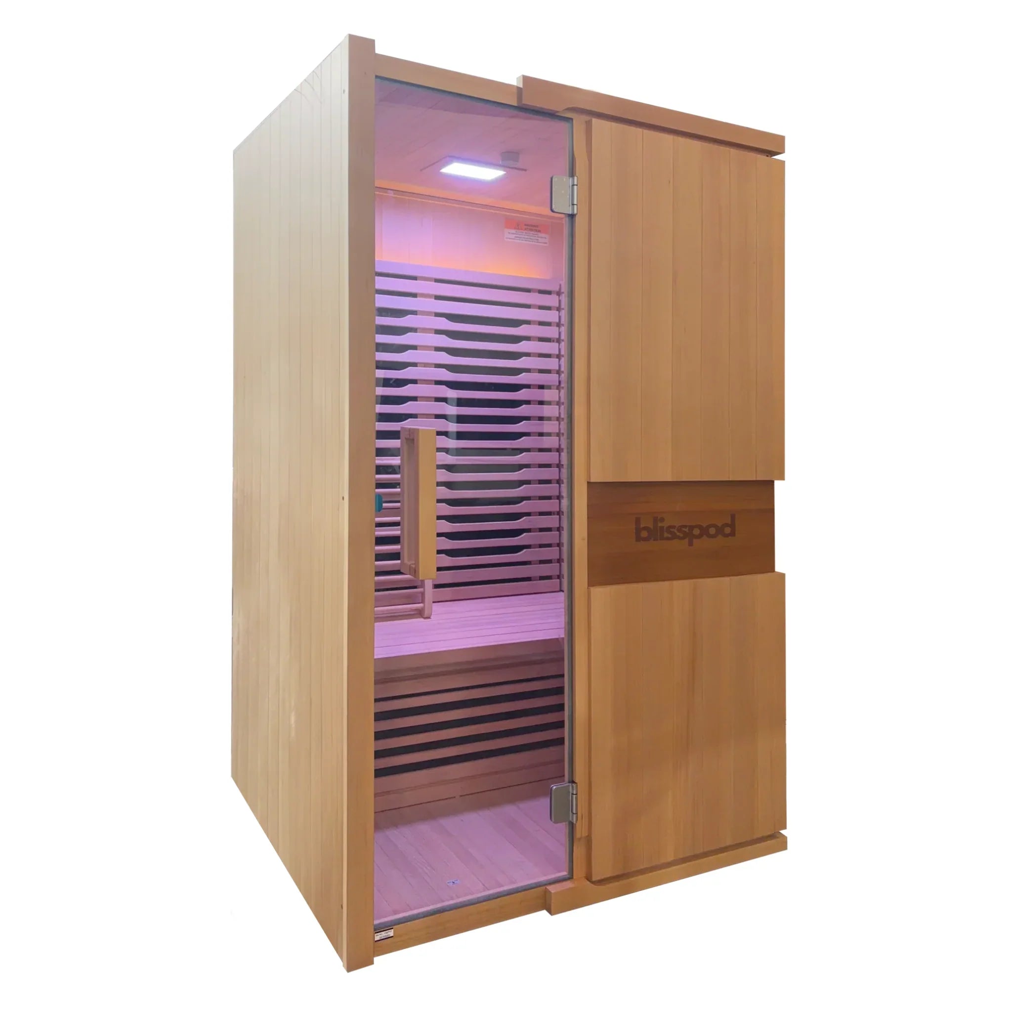 Blisspod Milano Full Spectrum Infrared Indoor Sauna (2-Person)
