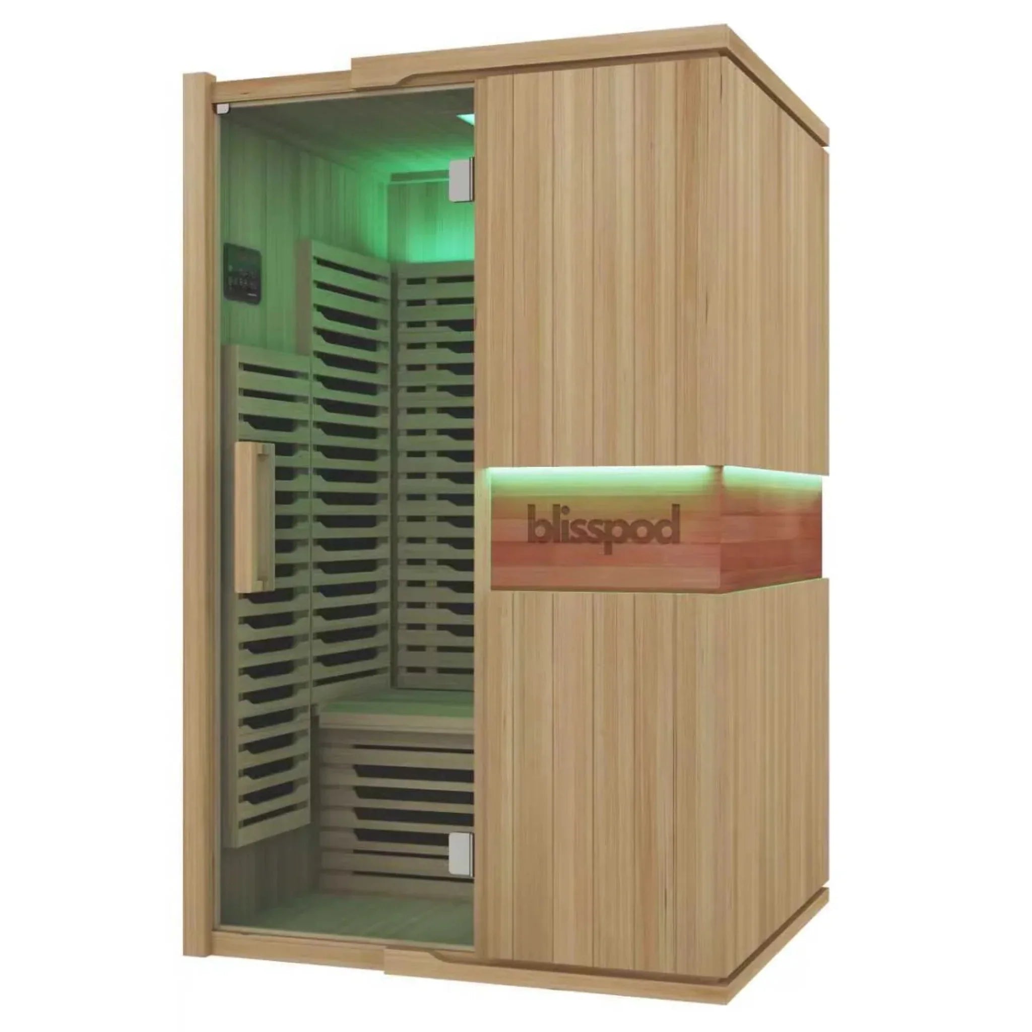 Blisspod Milano Full Spectrum Infrared Indoor Sauna (2-Person)
